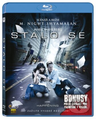 Film: Udalosť (M. Night Shyamalan) (Blu-ray). Bonton Film, 2008 Film: Udalosť (M. Night Shyamalan) (Blu-ray). Bonton Film, 2008