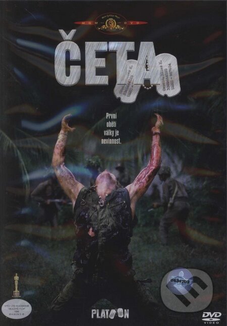 Film: Čata (Oliver Stone) (DVD). Bonton Film, 1986 Film: Čata (Oliver Stone) (DVD). Bonton Film, 1986