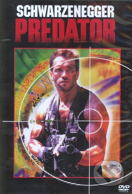 Film: Predátor (John McTiernan) (DVD). Bonton Film, 1987 Film: Predátor (John McTiernan) (DVD). Bonton Film, 1987