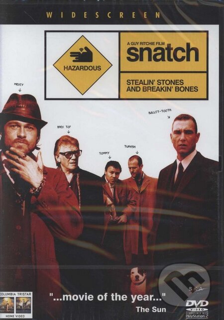 Film: Podfu(c)k (Guy Ritchie) (DVD). Bonton Film, 2000 Film: Podfu(c)k (Guy Ritchie) (DVD). Bonton Film, 2000