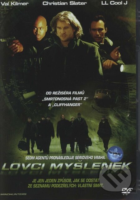 Film: Lovci myšlienok (Renny Harlin) (DVD). Bonton Film, 2004 Film: Lovci myšlienok (Renny Harlin) (DVD). Bonton Film, 2004