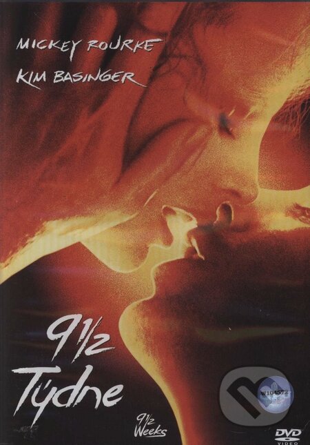 Film: 9 a 1/2 týždňa (Adrian Lyne) (DVD). Bonton Film, 1986 Film: 9 a 1/2 týždňa (Adrian Lyne) (DVD). Bonton Film, 1986