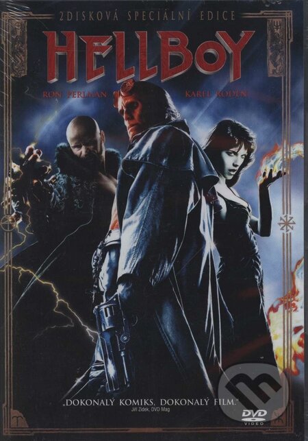 Film: Hellboy (Neil Marshall a Guillermo del Toro) (DVD). Bonton Film, 2004 Film: Hellboy (Neil Marshall a Guillermo del Toro) (DVD). Bonton Film, 2004