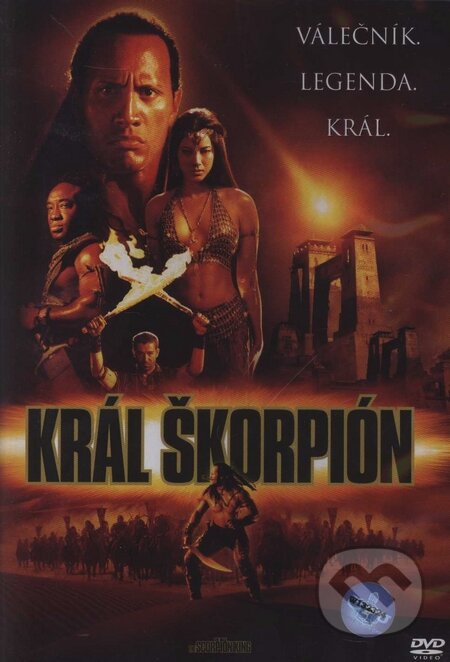 Film: Kráľ Škorpión (Chuck Russell) (DVD). Bonton Film, 2002 Film: Kráľ Škorpión (Chuck Russell) (DVD). Bonton Film, 2002