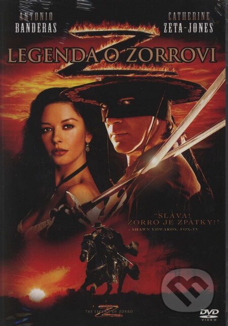Film: Legenda o Zorrovi (Martin Campbell) (DVD). Bonton Film, 2005 Film: Legenda o Zorrovi (Martin Campbell) (DVD). Bonton Film, 2005