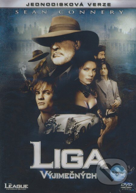 Film: Liga výnimočných (Stephen Norrington) (DVD). Bonton Film, 2003 Film: Liga výnimočných (Stephen Norrington) (DVD). Bonton Film, 2003