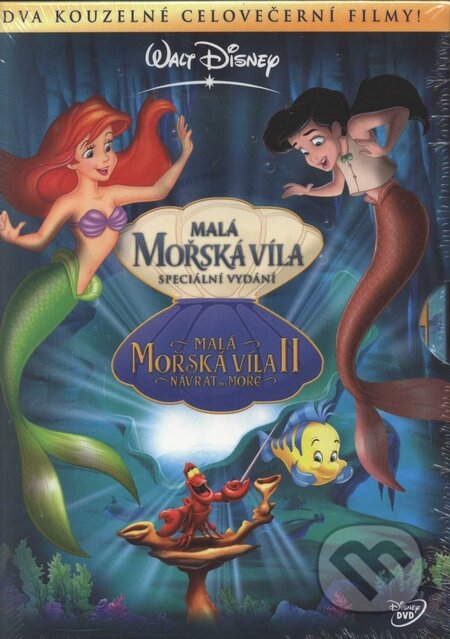 Film: Malá morská víla I. + II. (Ron Clements, John Musker, Rob Marshall a Karel Kachyňa) (DVD). Magicbox Film: Malá morská víla I. + II. (Ron Clements, John Musker, Rob Marshall a Karel Kachyňa) (DVD). Magicbox