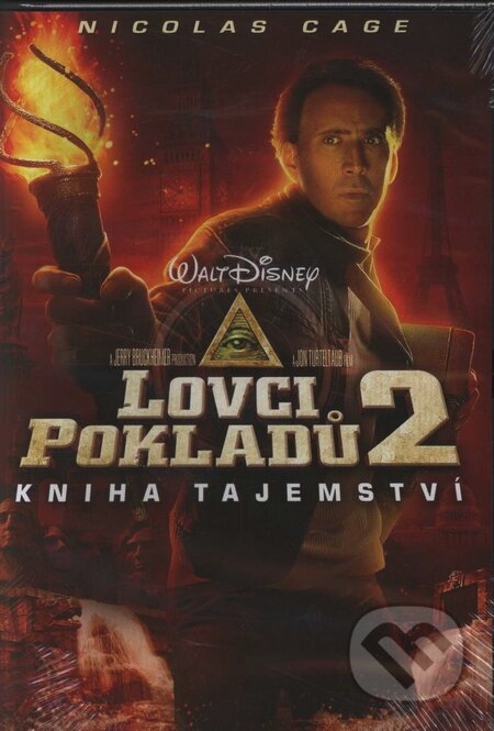 Film: Honba za pokladom: Kniha tajomstiev (Jon Turteltaub) (DVD). Magicbox, 2007 Film: Honba za pokladom: Kniha tajomstiev (Jon Turteltaub) (DVD). Magicbox, 2007