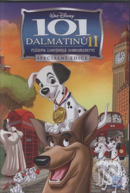 Film: 101 Dalmatíncov II: Flíčkove londýnske dobrodružstvá (Brian Smith) (DVD). Magicbox, 2003 Film: 101 Dalmatíncov II: Flíčkove londýnske dobrodružstvá (Brian Smith) (DVD). Magicbox, 2003