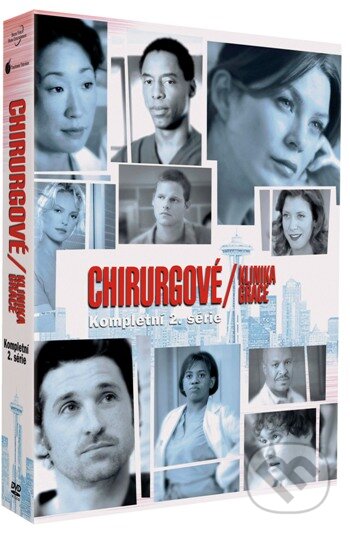 Film: Klinika Grace 2. séria (Adam Davidson, John David Coles, Sarah Pia Anderson a Tony Goldwyn) (DVD). Magicbox, 2005 Film: Klinika Grace 2. séria (Adam Davidson, John David Coles, Sarah Pia Anderson a Tony Goldwyn) (DVD). Magicbox, 2005
