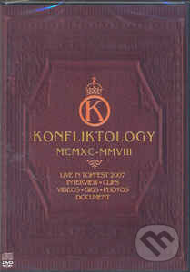 Hudobné CD: Konflikt: Konfliktology Mcmxc-mm (EMI Music). EMI Music, 2008 Hudobné CD: Konflikt: Konfliktology Mcmxc-mm (EMI Music). EMI Music, 2008