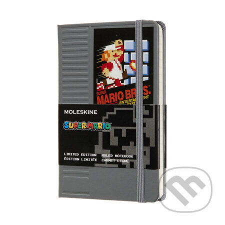 Moleskine – zápisník Super Mario (Nes Cartridge) (Moleskine). Moleskine, 2018 Moleskine – zápisník Super Mario (Nes Cartridge) (Moleskine). Moleskine, 2018