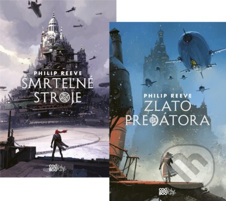 Kniha: Smrteľné stroje + Zlato predátora (kolekcia) (Philip Reeve). CooBoo SK, 2019 Kniha: Smrteľné stroje + Zlato predátora (kolekcia) (Philip Reeve). CooBoo SK, 2019