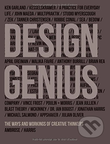Kniha: Design Genius (Gavin Ambrose). Ava, 2013 Kniha: Design Genius (Gavin Ambrose). Ava, 2013