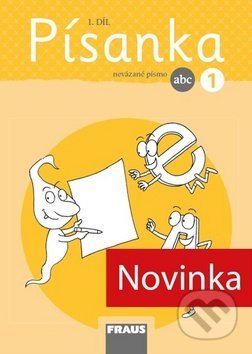 Kniha: Písanka 1/1 nevázané písmo (Dagmar Nebuželská, Hana Křenová a Martina Fasnerová). Fraus, 2018 Kniha: Písanka 1/1 nevázané písmo (Dagmar Nebuželská, Hana Křenová a Martina Fasnerová). Fraus, 2018