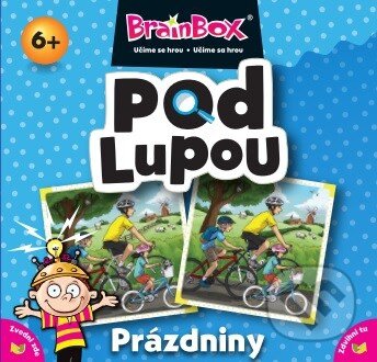 Společenská hra: BrainBox V kocke! Pod lupou Prázdniny (Albi). Albi, 2018 Společenská hra: BrainBox V kocke! Pod lupou Prázdniny (Albi). Albi, 2018