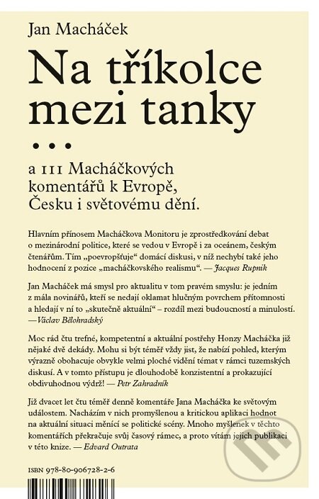E-kniha: Na tříkolce mezi tanky... (Jan Macháček). Bourdon, 2017 E-kniha: Na tříkolce mezi tanky... (Jan Macháček). Bourdon, 2017