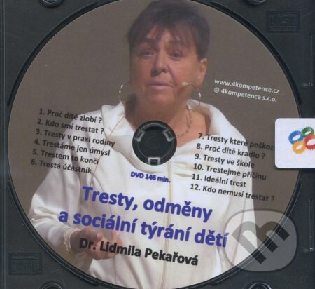Audiokniha: Tresty, odměny a sociální týrání dětí (Lidmila Pekařová). 4kompetence, 2015 Audiokniha: Tresty, odměny a sociální týrání dětí (Lidmila Pekařová). 4kompetence, 2015