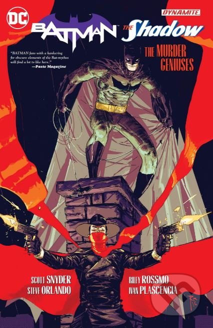 Kniha: Batman / The Shadow (Scott Snyder a Steve Orlando). DC Comics, 2019 Kniha: Batman / The Shadow (Scott Snyder a Steve Orlando). DC Comics, 2019
