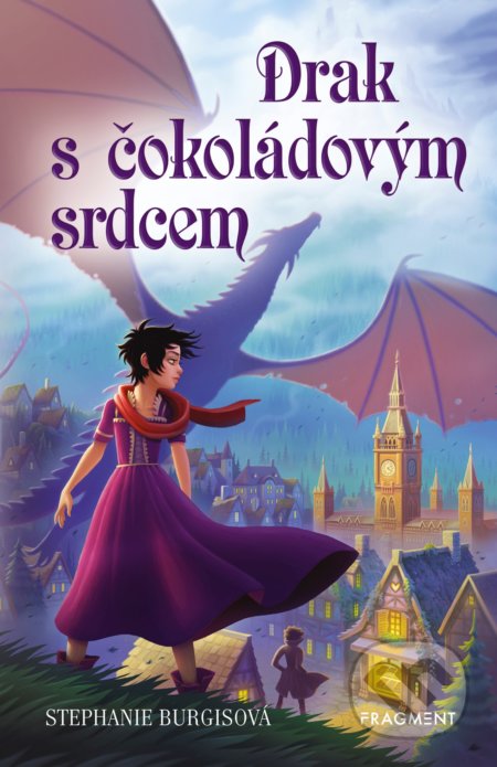 Kniha: Drak s čokoládovým srdcem (Stephanie Burgis). Nakladatelství Fragment, 2019 Kniha: Drak s čokoládovým srdcem (Stephanie Burgis). Nakladatelství Fragment, 2019