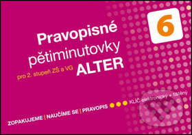 Kniha: Pravopisné pětiminutovky 6 (Lenka Bradáčová). Alter, 2017 Kniha: Pravopisné pětiminutovky 6 (Lenka Bradáčová). Alter, 2017
