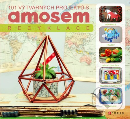 Kniha: 101 výtvarných projektů s AMOSem (Michala Šmikmátorová). CPRESS, 2019 Kniha: 101 výtvarných projektů s AMOSem (Michala Šmikmátorová). CPRESS, 2019