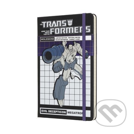 Moleskine - zápisník Transformers Megatron (Moleskine). Moleskine, 2018 Moleskine - zápisník Transformers Megatron (Moleskine). Moleskine, 2018