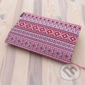 Obal na knihu Norský vzor červený (Decente). Decente, 2019 Obal na knihu Norský vzor červený (Decente). Decente, 2019