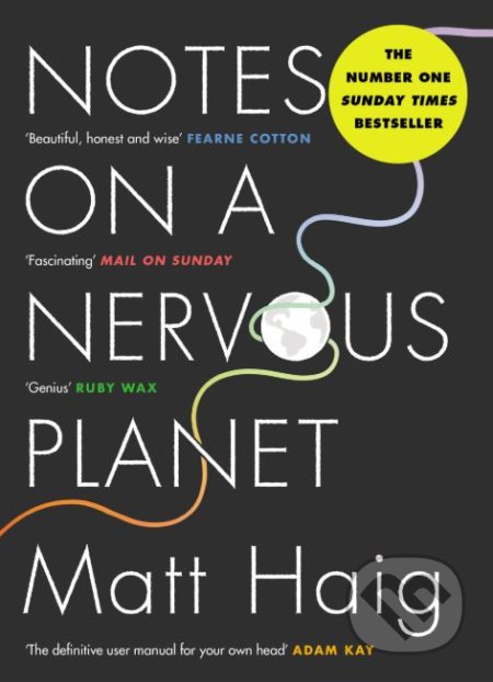 Kniha: Notes on a Nervous Planet (Matt Haig). Canongate Books, 2019 Kniha: Notes on a Nervous Planet (Matt Haig). Canongate Books, 2019