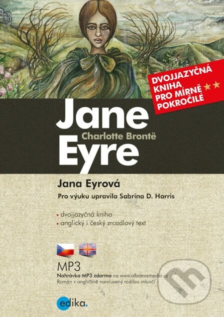 Jane Eyre / Jana Eyrová - Charlotte Brontë, Sabrina D. Harris, Edika, 2019