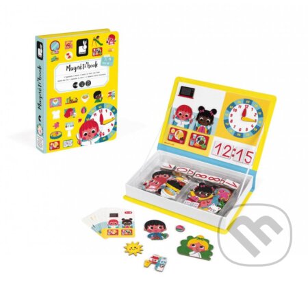 Spoločenská hra: Magnetická kniha skladačka - Magnetibook (Janod). Janod Spoločenská hra: Magnetická kniha skladačka - Magnetibook (Janod). Janod