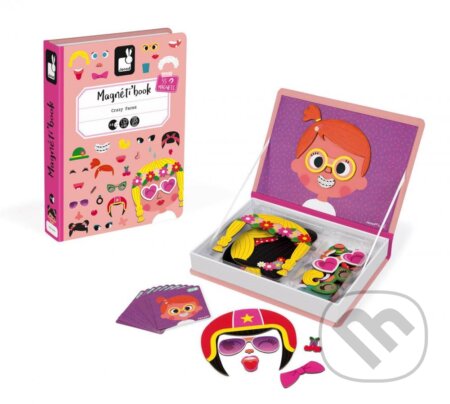 Spoločenská hra: Magnetická kniha skladačka - Magnetibook (Janod). Janod Spoločenská hra: Magnetická kniha skladačka - Magnetibook (Janod). Janod