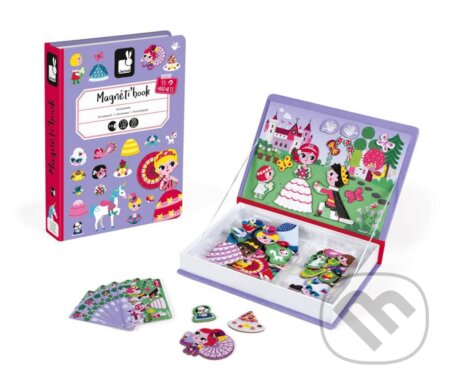 Spoločenská hra: Magnetická kniha skladačka - Magnetibook (Janod). Janod Spoločenská hra: Magnetická kniha skladačka - Magnetibook (Janod). Janod