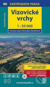 Vizovické vrchy 1:50 000 (Kartografie Praha). Kartografie Praha Vizovické vrchy 1:50 000 (Kartografie Praha). Kartografie Praha