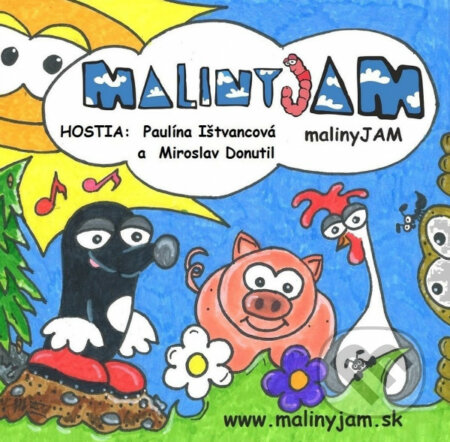 Hudební CD: MalinyJAM: Malinyjam (Hudobné albumy). Hudobné albumy, 2019 Hudební CD: MalinyJAM: Malinyjam (Hudobné albumy). Hudobné albumy, 2019