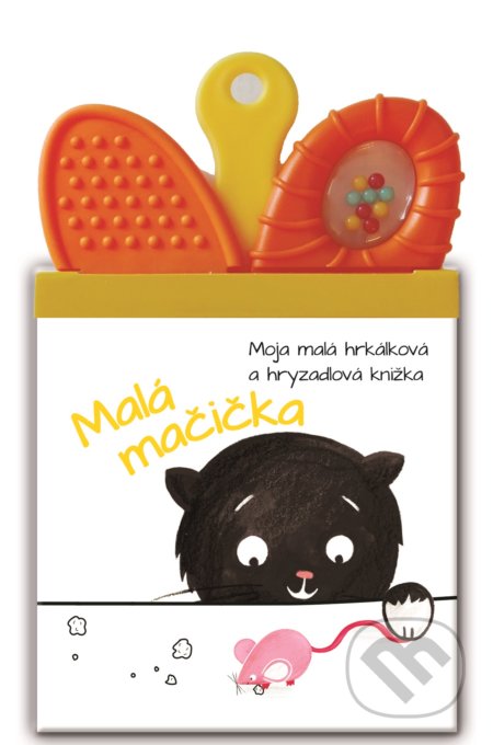 Kniha: Moja malá hrkálková a hryzadlová knižka: Malá Mačička (YoYo Books). YoYo Books, 2019 Kniha: Moja malá hrkálková a hryzadlová knižka: Malá Mačička (YoYo Books). YoYo Books, 2019