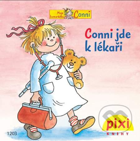 Kniha: Conni jde k lékaři (Liane Schneider). Pixi knihy, 2017 Kniha: Conni jde k lékaři (Liane Schneider). Pixi knihy, 2017