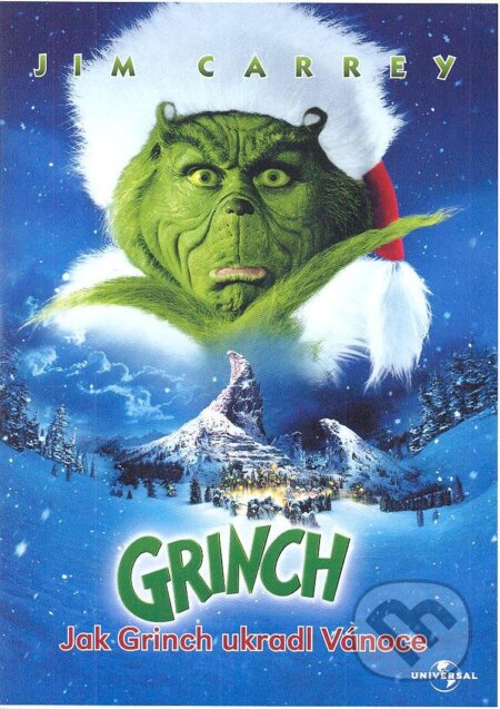 Film: Grinch (Scott Mosier, Yarrow Cheney a Ron Howard) (DVD). Hollywood, 2021 Film: Grinch (Scott Mosier, Yarrow Cheney a Ron Howard) (DVD). Hollywood, 2021