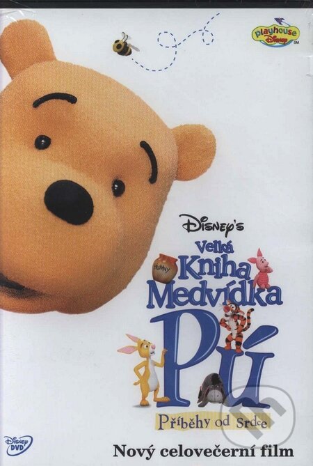 Film: Veľká kniha Macka Pú: Príbehy od srdca (Dean Gordon a Mitchell Kriegman) (DVD). Magicbox, 2001 Film: Veľká kniha Macka Pú: Príbehy od srdca (Dean Gordon a Mitchell Kriegman) (DVD). Magicbox, 2001