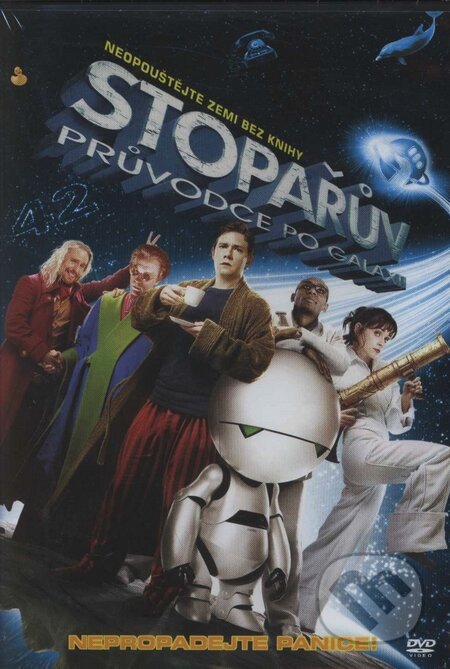 Film: Stopárov sprievodca po Galaxii (Garth Jennings) (DVD). Magicbox, 2005 Film: Stopárov sprievodca po Galaxii (Garth Jennings) (DVD). Magicbox, 2005