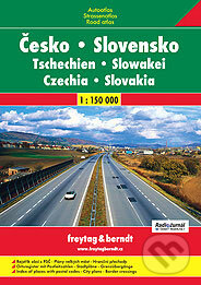 Česko, Slovensko 1:150 000, freytag&berndt, 2008