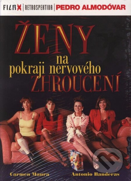 Film: Ženy na pokraji nervového zrútenia (Pedro Almodóvar) (DVD). Hollywood, 1988 Film: Ženy na pokraji nervového zrútenia (Pedro Almodóvar) (DVD). Hollywood, 1988