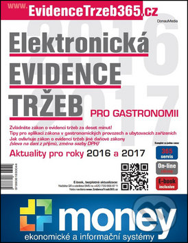 Kniha: Elektronická evidence tržeb pro gastronomii (DonauMedia). DonauMedia, 2016 Kniha: Elektronická evidence tržeb pro gastronomii (DonauMedia). DonauMedia, 2016
