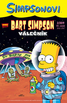 Kniha: Bart Simpson: Válečník (Matt Groening). Crew, 2019 Kniha: Bart Simpson: Válečník (Matt Groening). Crew, 2019