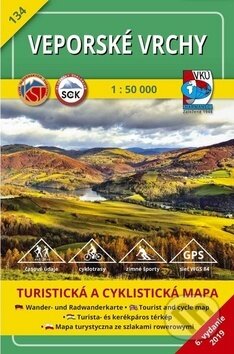 Veporské vrchy 1:50 000 (VKU CZ s.r.o.). VKU CZ s.r.o., 2019 Veporské vrchy 1:50 000 (VKU CZ s.r.o.). VKU CZ s.r.o., 2019
