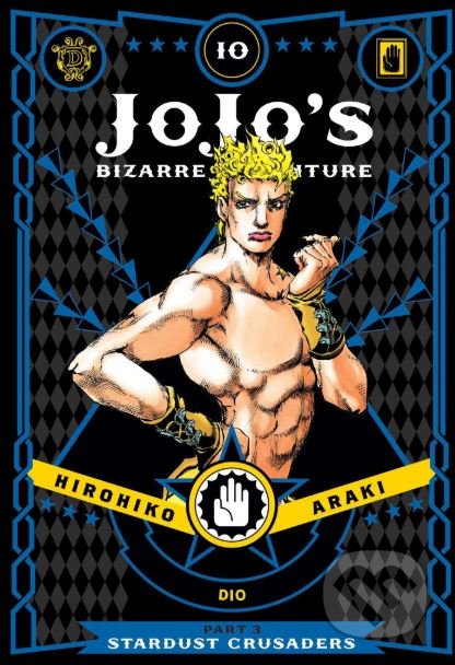 Kniha: JoJo's Bizarre Adventure (Volume 10) (Hirohiko Araki). Viz Media, 2019 Kniha: JoJo's Bizarre Adventure (Volume 10) (Hirohiko Araki). Viz Media, 2019