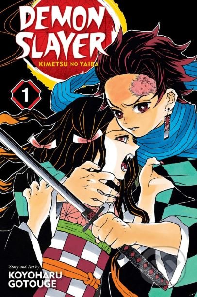 Kniha: Demon Slayer: Kimetsu no Yaiba (Volume 1) (Koyoharu Gotouge). Viz Media, 2018 Kniha: Demon Slayer: Kimetsu no Yaiba (Volume 1) (Koyoharu Gotouge). Viz Media, 2018