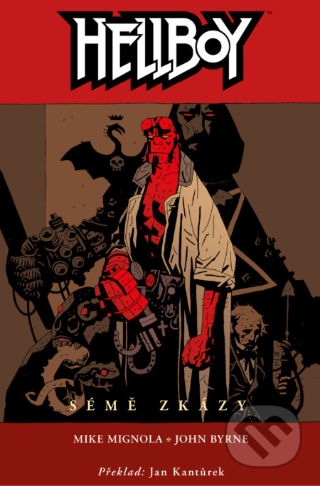 Kniha: Hellboy 1: Sémě zkázy (Mike Mignola). ComicsCentrum, 2019 Kniha: Hellboy 1: Sémě zkázy (Mike Mignola). ComicsCentrum, 2019