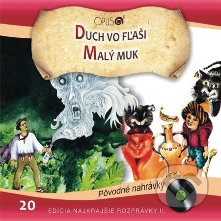 Audiokniha: Najkrajšie rozprávky 20 (František Obžera, Ivan Stanislav a Vladimír Holan). Opus, 2019 Audiokniha: Najkrajšie rozprávky 20 (František Obžera, Ivan Stanislav a Vladimír Holan). Opus, 2019