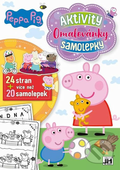 Kniha: Prasátko Peppa: Aktivity - Omalovánky - Samolepky (Jiří Models). Jiří Models, 2019 Kniha: Prasátko Peppa: Aktivity - Omalovánky - Samolepky (Jiří Models). Jiří Models, 2019